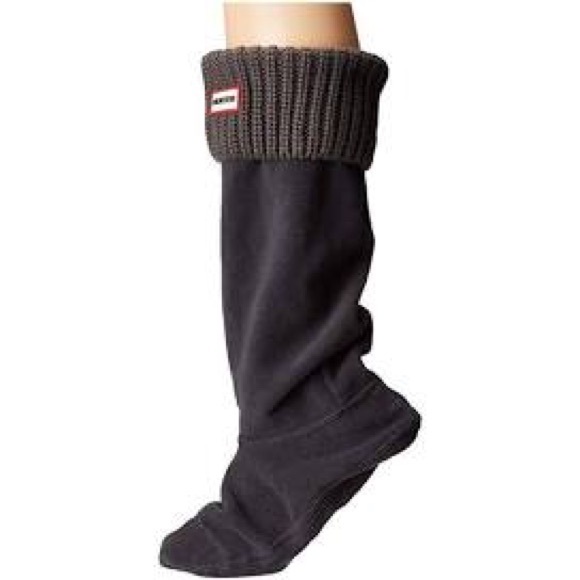 Hunter Accessories - NWT short Hunter boot sock dark gray medium